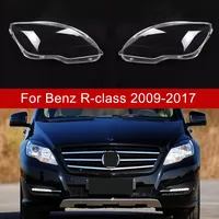 Car Headlight Headlamp Light Glass Lens Case Auto Shell Cover For Mercedes-Benz W251 R300 R320 R350 R400 R500 2009~2017