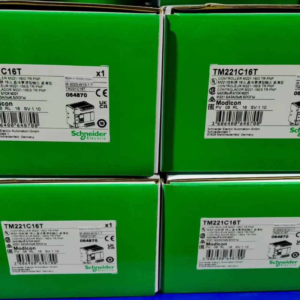 شنايدر PLC TM221CE16R TM221CE16T TM221CE16U TM221CE24R TM221CE24T TM221CE24U TM221CE40R TM221CE40T TM221CE40U TM221M16R