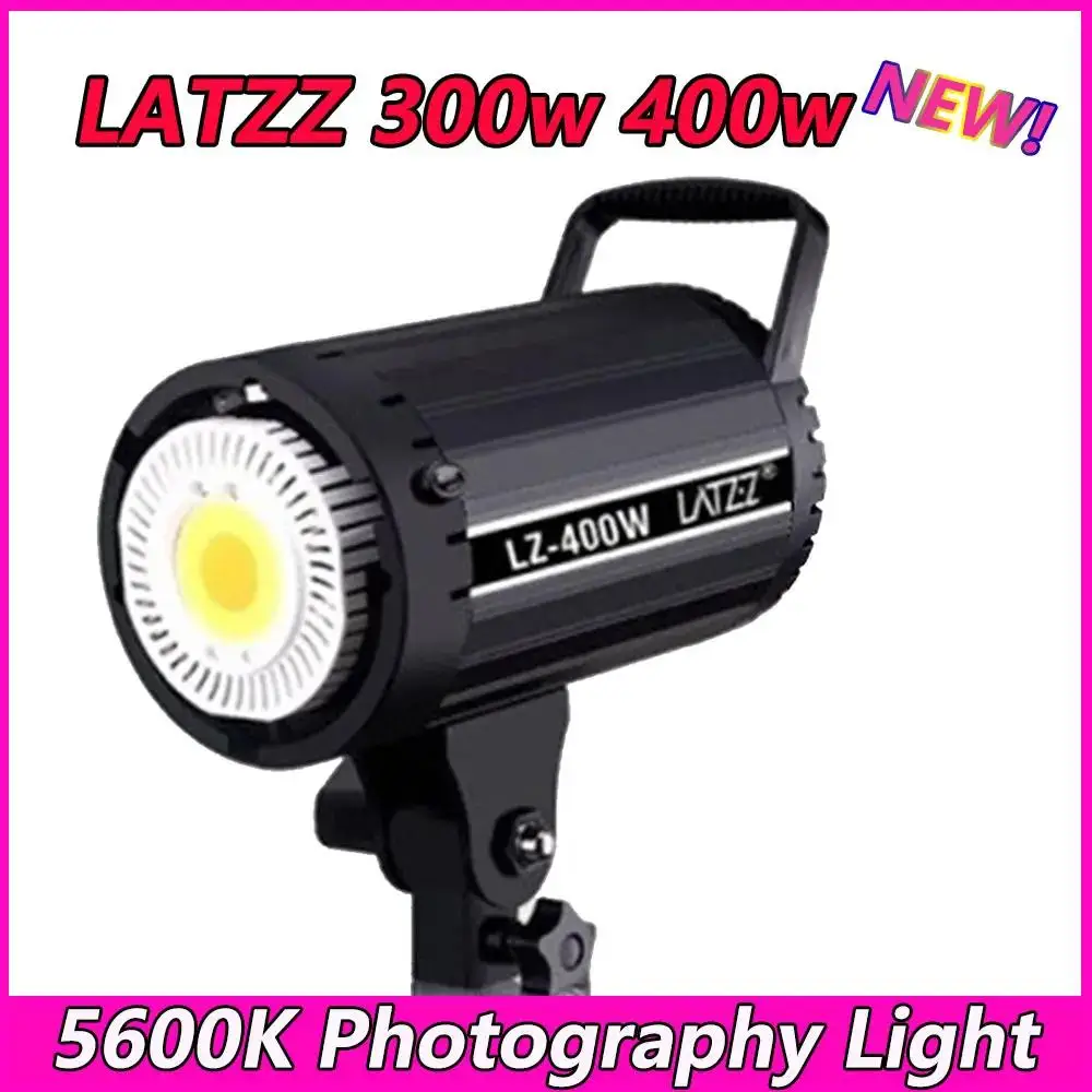 LATZZ 300w 400w Video Light 5600K LED Lighting with 2.4G Wireless Remote For Outdoor Shooting Live Short Video