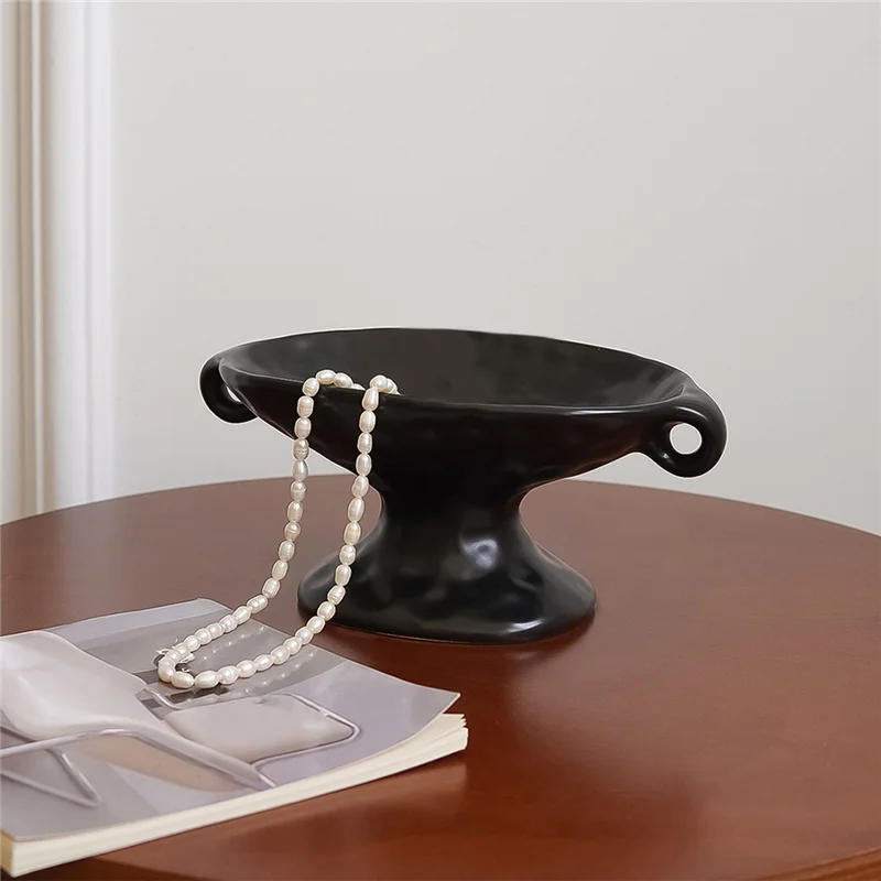 ABKO-레트로 더블 이어드 비누 받침대 1개 고급형 베이킹 트레이 가정 장식용, 욕실 비누 보관함