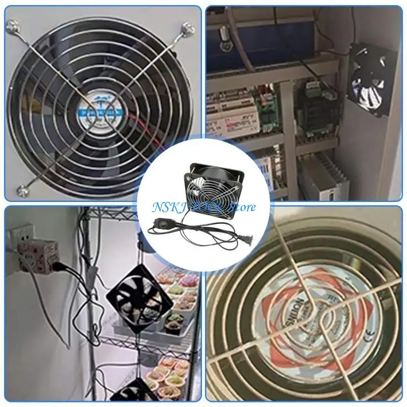 L8RC 120mm Fume Extractor Smokes Instrument Solder Iron Smokes Absorber Soldering Tool Ventilation Fan Equipment Accessories