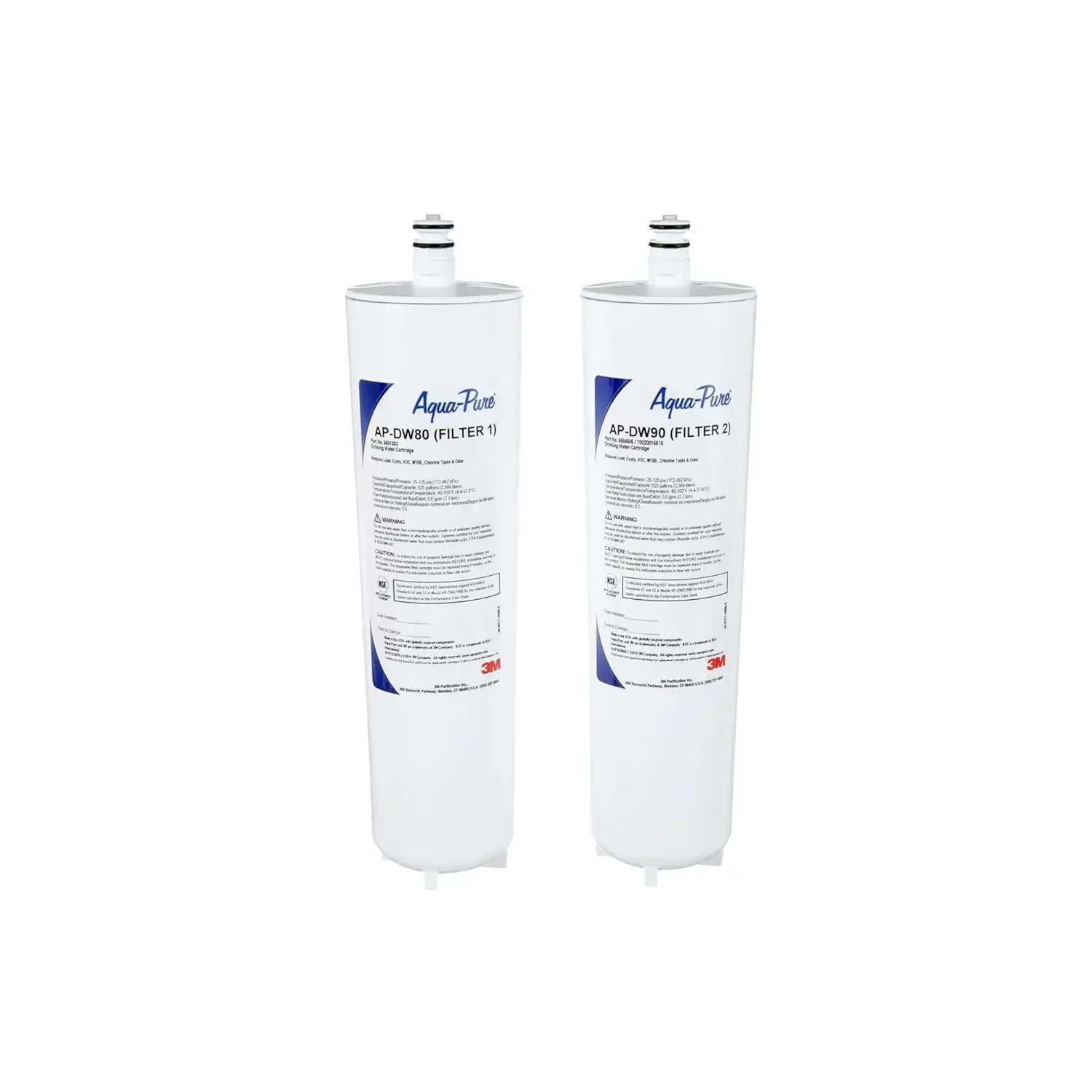 

DW8090 Under Sink Replacement Water Filters AP-DW80/90 for AP-DWS1000