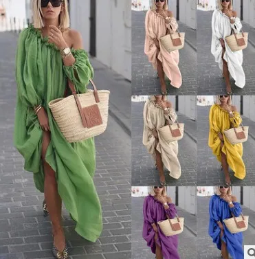 Sexy oulder dama de honra dr feminino faionable grande placa pe lindo tecido de poliéster dr 00% fibra de poliéster