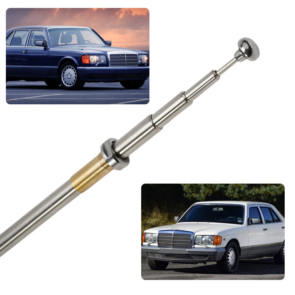 

Hot Sale Radio Antenna Included Cable Grounding Sleeve Power Antenna Mast Replacement For Mercedes-Benz W124 W126 W201 C107 R107