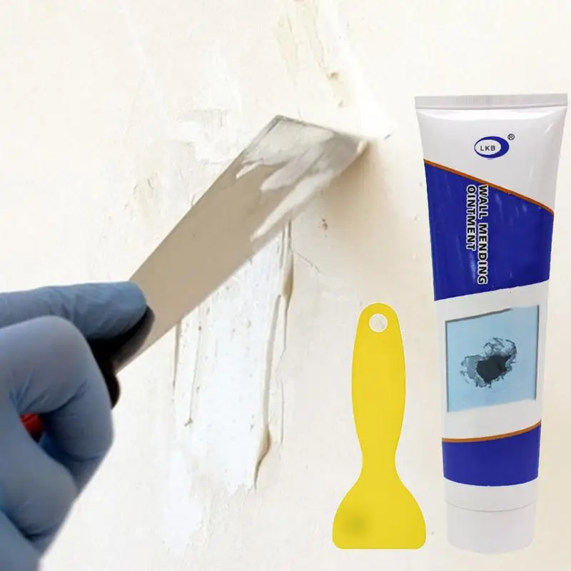 Waterproof Wall Mending Agent 250g Wall Repair Cream With Scraper Paint Valid Mouldproof Quick-Drying Patch Restore