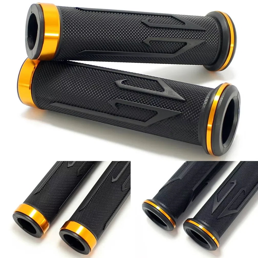 

7/8"22mm Universal Motorcycle Handle Handlebar Hand Bar Grip hand grips FOR HONDA 250 600 900 CB400 VTEC400 CB-1 VTR250 MSX125