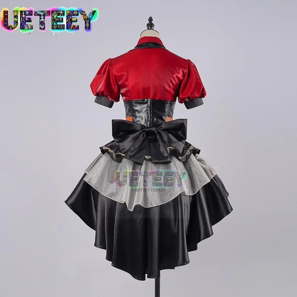 UETEEY Toyokawa Shoko BanG Dream Ave Mujica أزياء تنكرية أغاني دمية فتاة الفرقة أداء زي مجموعة الهالوين