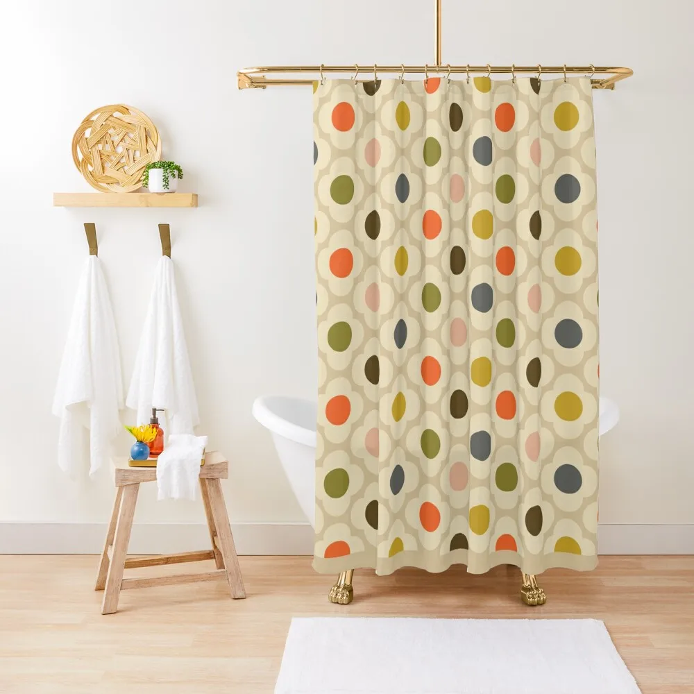 

Orla kiely, Flower Spot Summer Shower Curtain Cover Elegant Bathroom For Bathrooms With Beautiful Designs Curtain