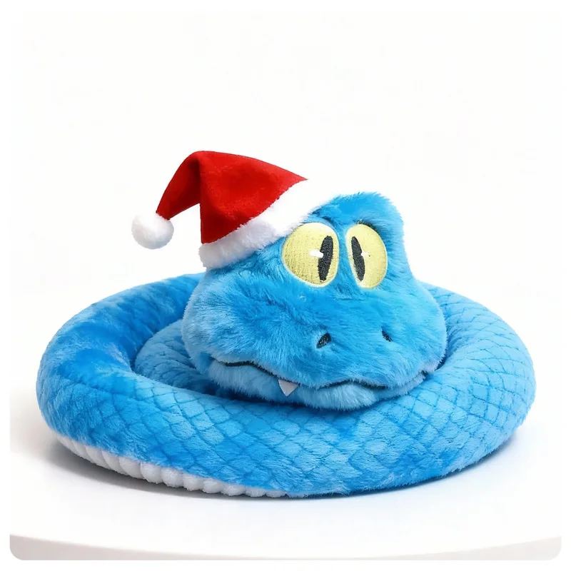 Jouet de poupée serpent Gary bleu de Zootopia, Animal en peluche, cadeau de noël qui peut être moulé en différentes formes