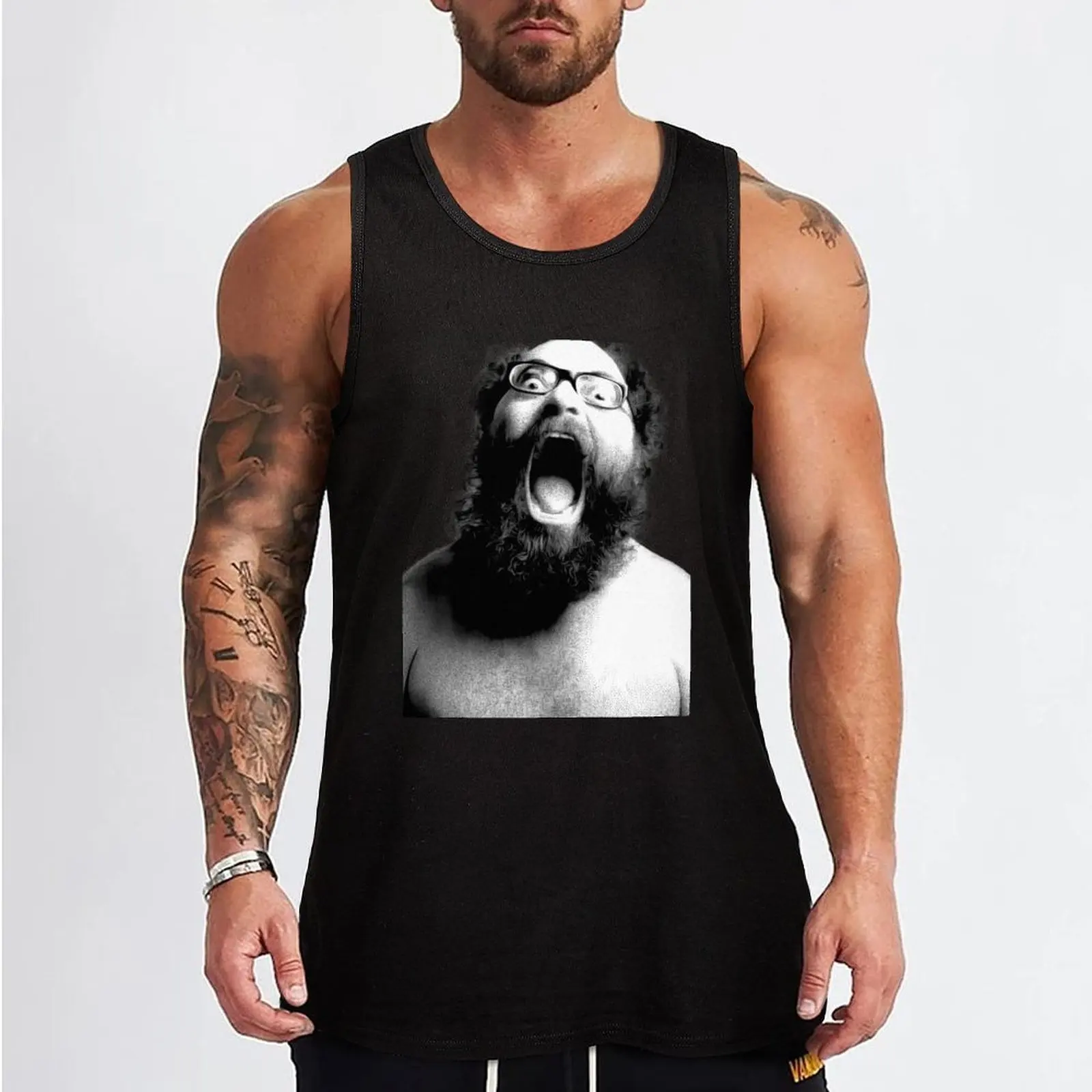 Ignatius 01 Tank Top Męskie artykuły na siłownię Męska koszulka fitness bez rękawów męska
