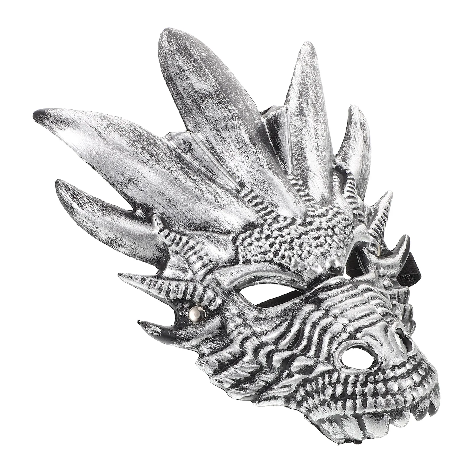 Dragon Mask Animal Masks for Kids Cosplay Dinosaur Head Dress up Costume Carnival Party Accessories