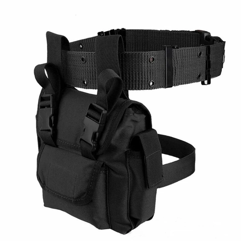 Impermeável Quick Release Utility Pouch, Drop Leg Pack, Cintura Bag, Pacote de ferramentas, Caça, Caminhada, Novo