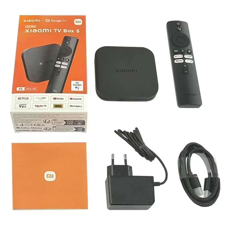 Xiaomi-decodificador Mi TV Box S, versión Global, 2. ª generación, 4K, Ultra-HD, procesador de cuatro núcleos, Dolby Vision, HDR10 +, asistente de
