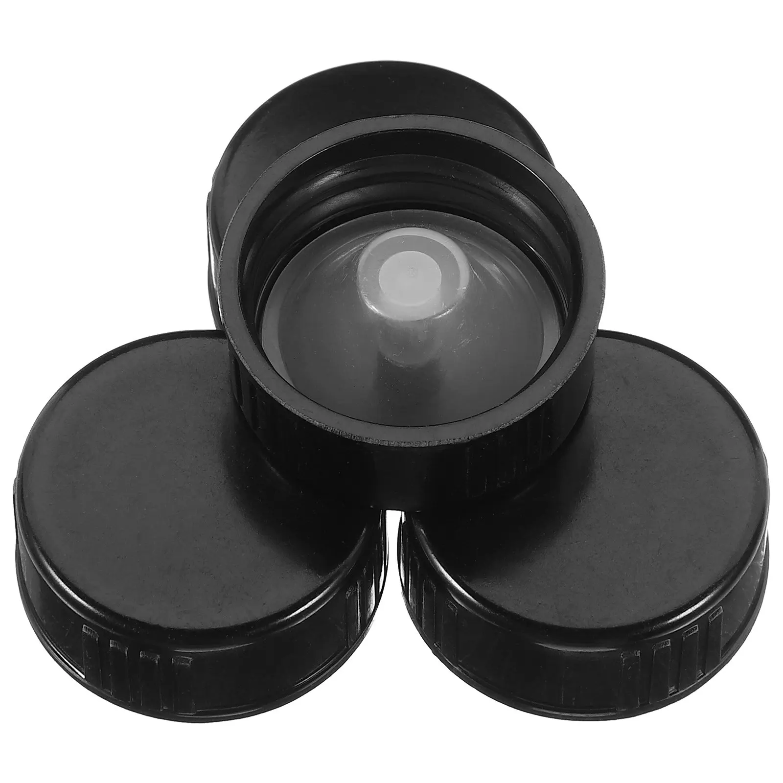 

4Pcs Screw Caps Plastic Bottle Caps Leakproof Airtight Screw Lids for Wine Jug Home Brewing Bottle Lids