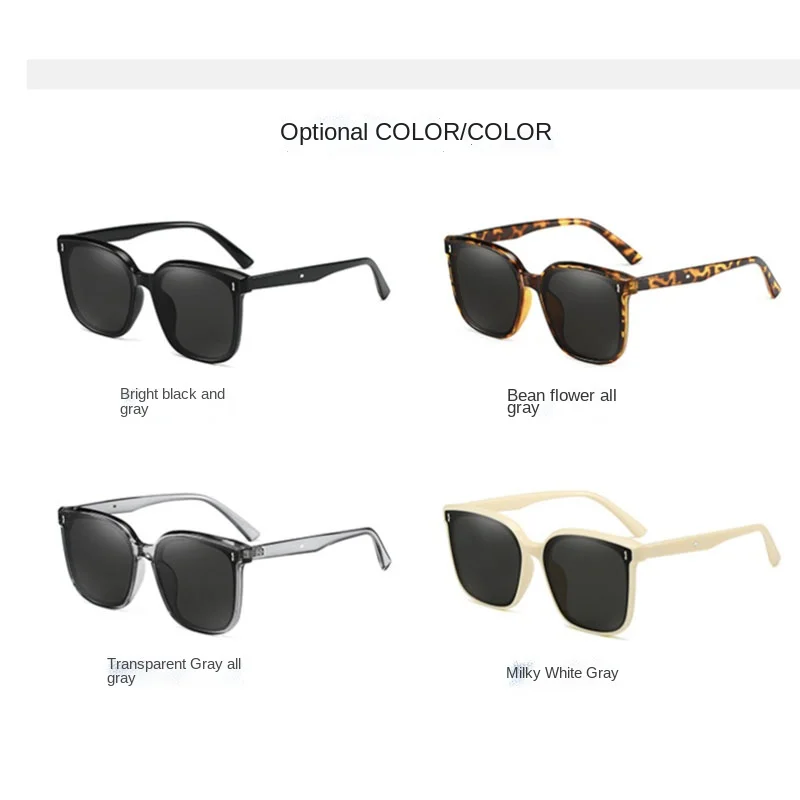New Women Luxury Designer Vintage Square Sun Glasses Classic Eyewear for Lady UV400 Big Frame sunglasses glasses women