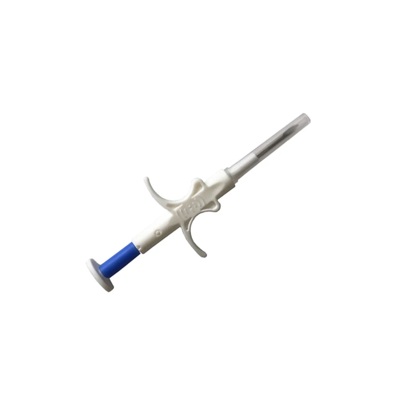 RFID 태그 칩 애완 동물 ID 동물 마이크로 칩 추적 태그 일회용 바늘이있는 134.2khz JT-A002 100pcs 2.12x12mm