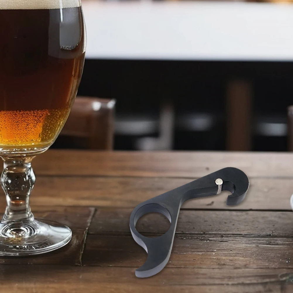 ที่เปิดขวดเบียร์แบบพกพา ที่เปิดขวดแม่เหล็ก ทนทานต่อการเกิดสนิม ที่เปิดขวดแบบใช้มือเดียว อุปกรณ์ครัว