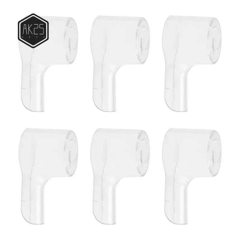 

AK25-6 Pack Toothbrush Heads Dustproof Cover Compatible For Oral B, Fits For Oral-B IO Series, Convenient Travel
