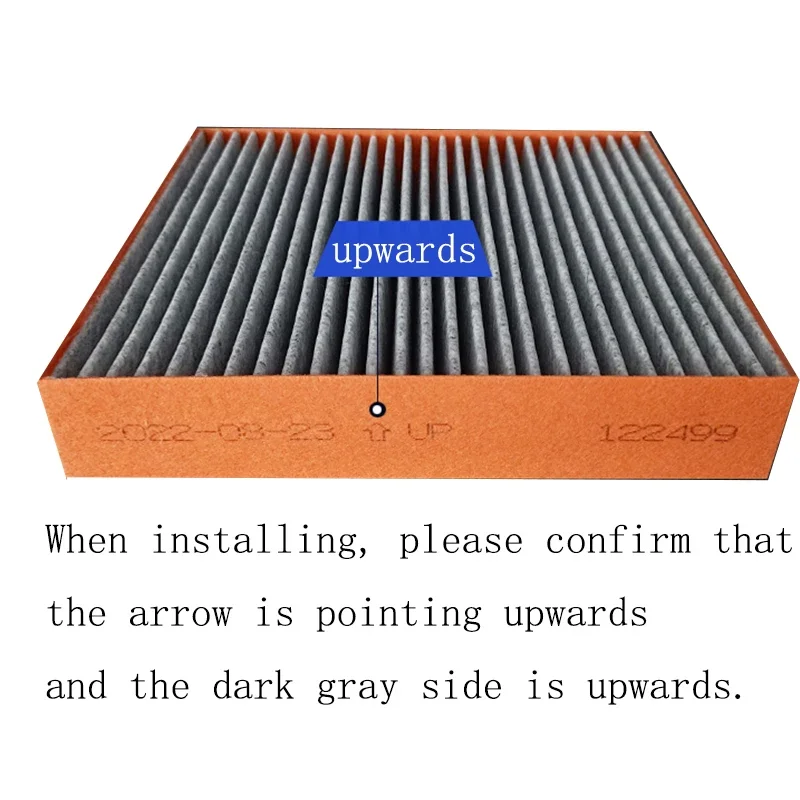1PCS Activated Carbon Air Cabin Filter For BYD ATTO 3 YUAN PLUS/ HAN TANG /SONG/SEAL U Car Air Conditioning Filter Replacement