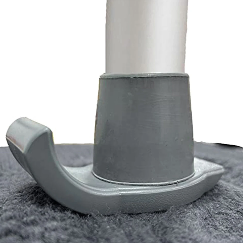 

1pcs Universal Walker Ski Glides Grey Anti Slip Pads For Seniors Durable Replacement Tips Mobility Improvement