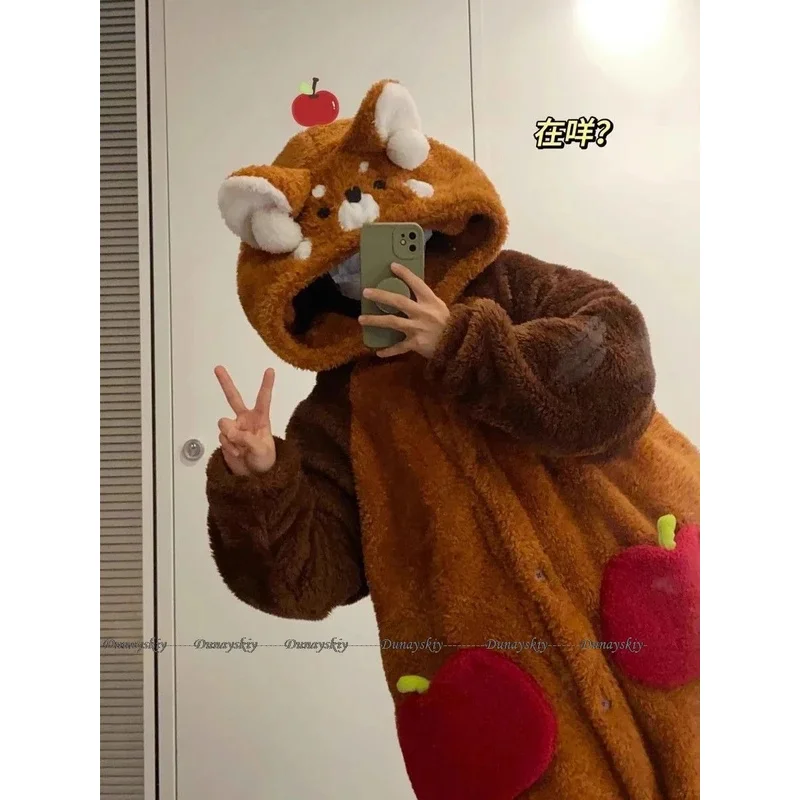 الكبار الراكون الجلباب نيسيس منامة الكرتون بيجامة الراكون Kigurumi هالوين تأثيري ازياء ملابس النوم الحيوان ملابس خاصة