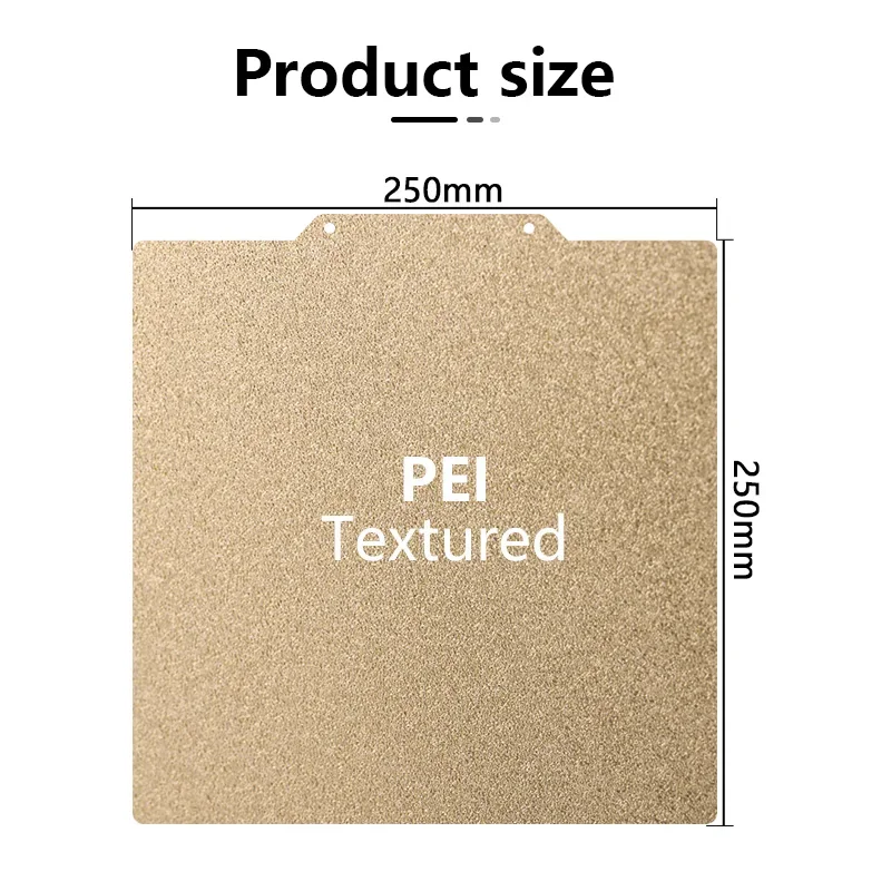 For QIDI Q1 Pro Build Plate 3D Printer Accessories Heat Bed Double Side PEO PET PEI Powder Coated Spring Steel Sheet 250x250mm