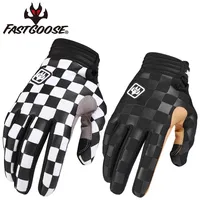 FASTGOOSE Guantes finos de dedo completo para motociclista de motocross, perfectos para primavera, verano y otoño, ciclismo, comodidad absorbente del sudor