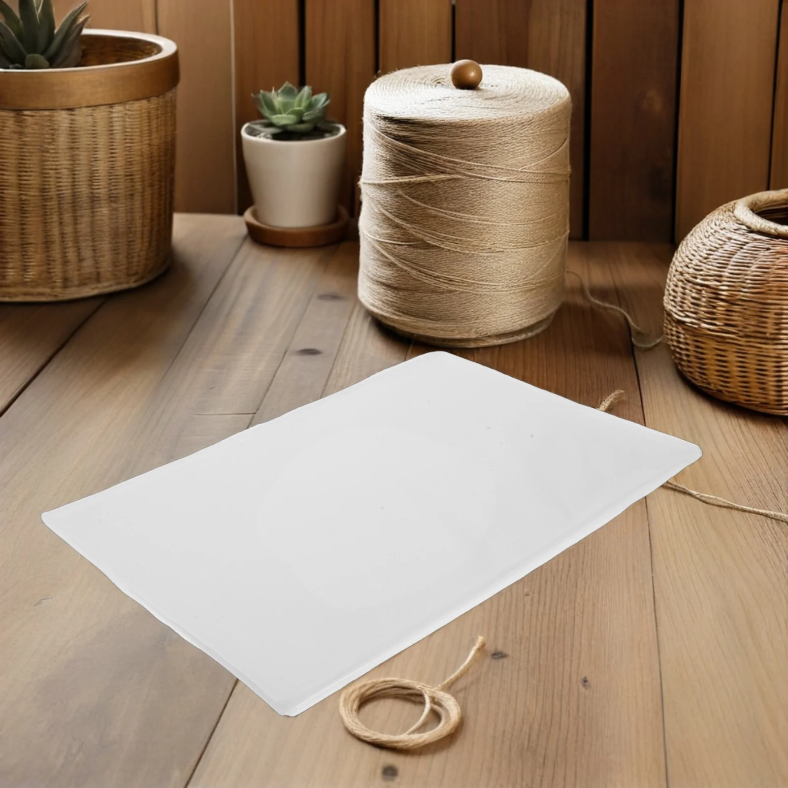 Water Soluble Embroidery Film 100 Sheets for Machine Embroidery Away Stabilizer Clear Heat Resistant Non Woven Backing