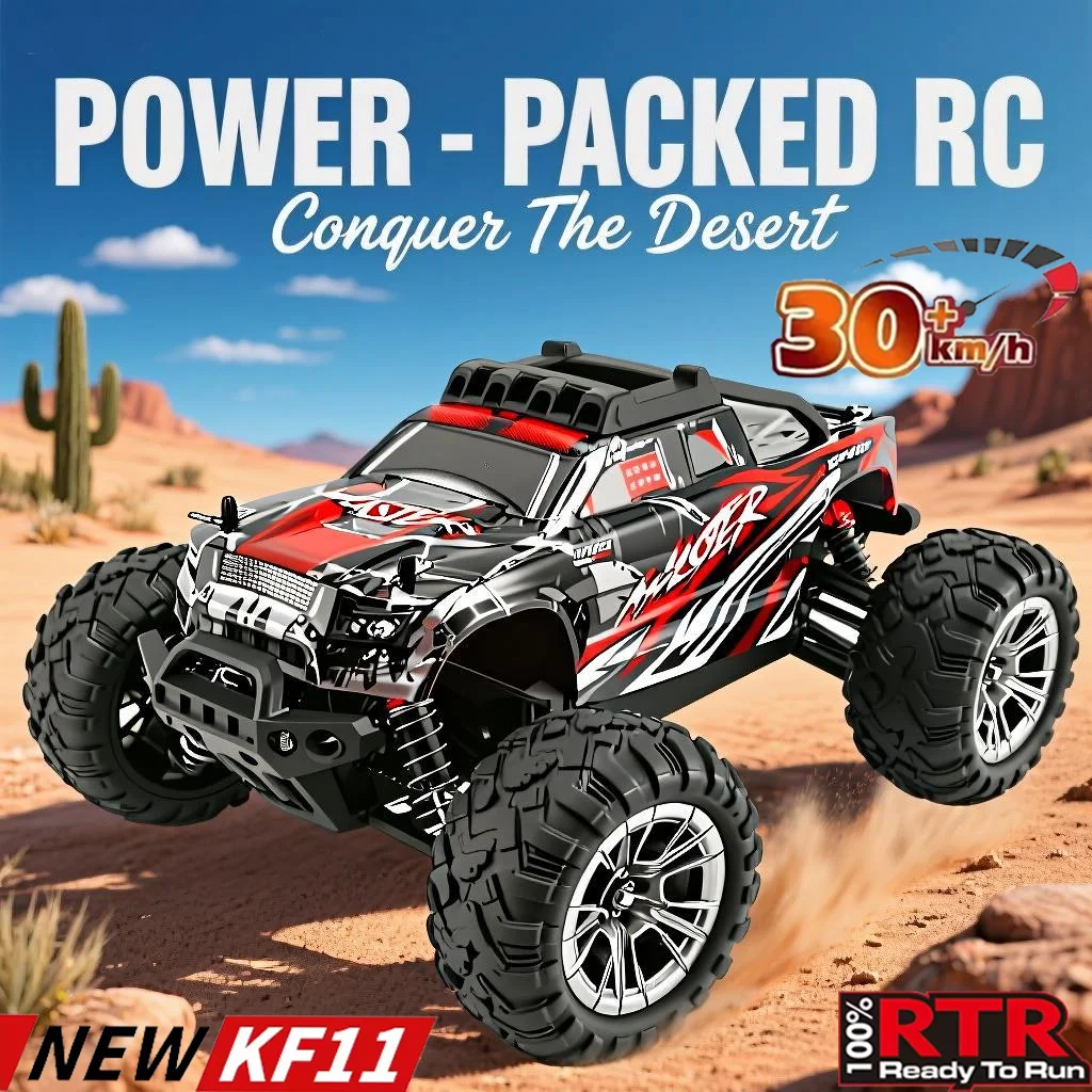 【セール中】1/16 RTRブラシレス高速RCカー 最大33KM/H IPX6防水 4WD電動オフロードRCトラック 高速リモートコントロール車両 おもちゃ
