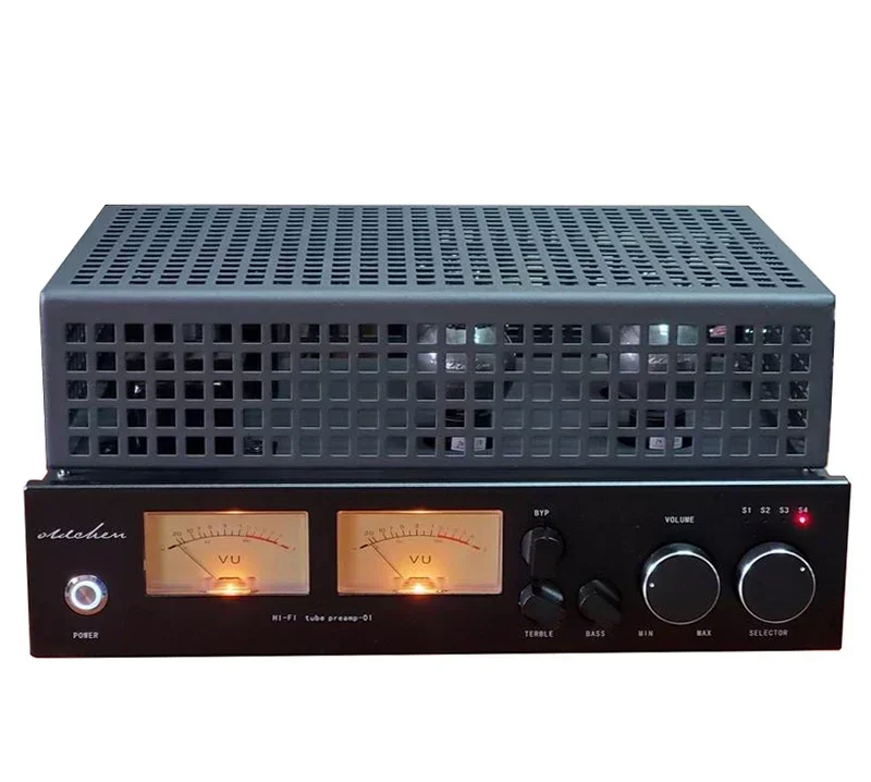 Preamplificatore valvolare Oldchen C1 HIFI EXQUIS Laochen 6SN7 CV181 Preamplificatore lampada Riferito M7