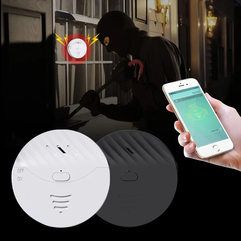 Wireless House Anti Theft Siren System Sensor Door Vibration Alarm Tuya Smart  Home Sensor Alarms