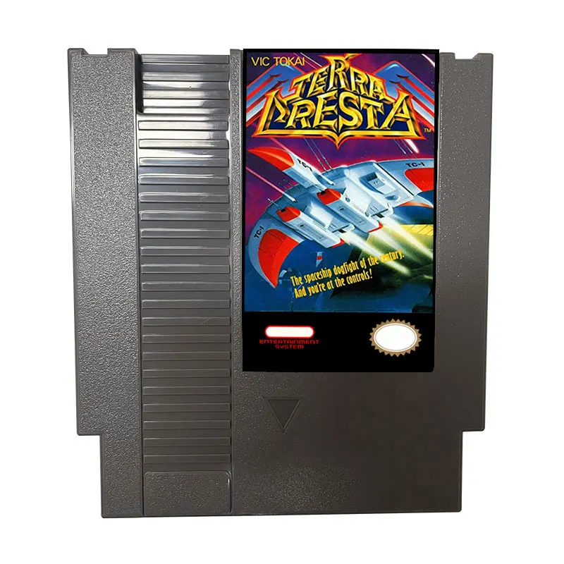 

8-битная игровая карта 72 pin Terra Cresta NTSC и Pal версия картриджа для видеоигр NES