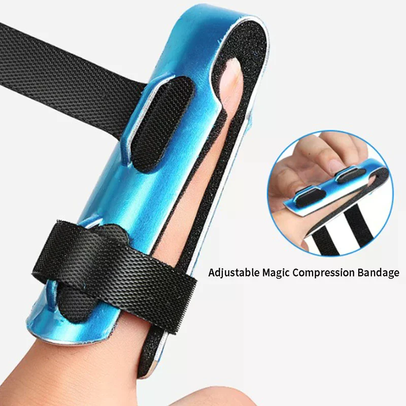 Mallet Aluminum & Foam Support Brace Hand Trigger Broken Finger/Sprain/Fracture/Pain Relief/ Joint Immobilization Finger Splint
