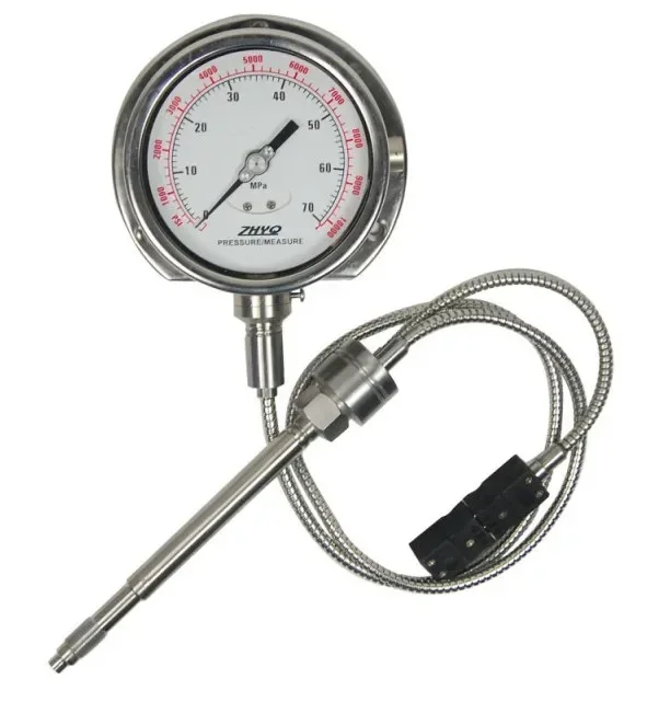 

High temperature melt pressure gauge, high temperature diaphragm pressure gauge, PG123-25mpa-M22 /PG123-50mpa -M22.