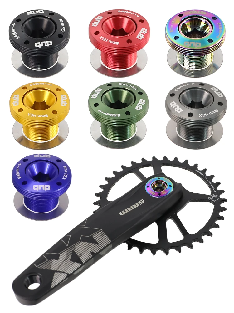HEPPE Fahrrad Kurbel Arm Kappe DUB Kurbel Abdeckung für SRAM NX/GX/Force/XX1/AXS Kurbel DUB Kappe Kurbelgarnitur Schraube Sram Kurbel Bolzen Feststellschraube