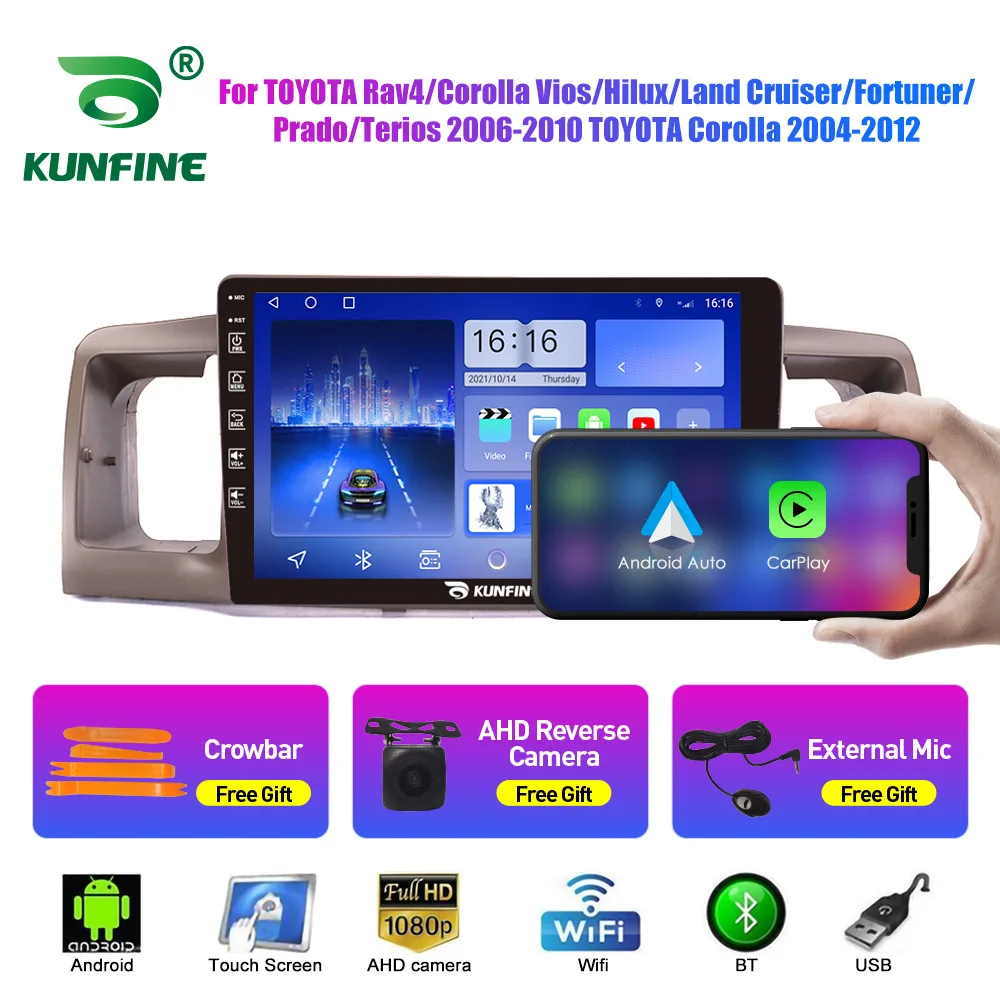 

For Toyota Corolla 2004-2012 Android Car GPS Navigation & Reversing Camera Integrated Unit