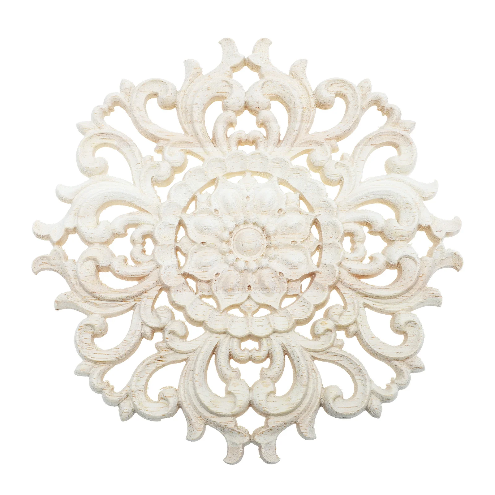 

Wood Onlays Corner Home Decor Accents Decoration Carved Applique Appliques for Furniture Decorative Embellishments