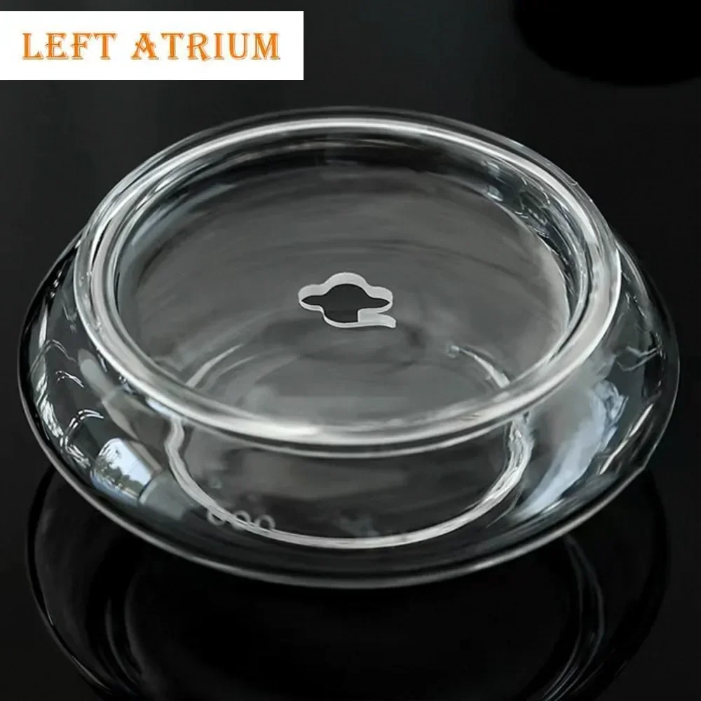 

260ml Heat-resistance Pot Holder Household Water Storage Glass Holder Teaware Support Dry Soaking Table Tea Tray Kung Fu Teaware