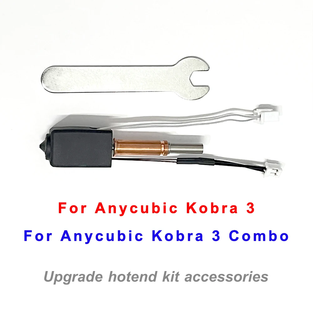 

Hotend Kobra 3 Kit For Anycubic Kobra3 Combo Hotend Upgrade 0.2/0.4/0.6/0.8mm Nozzle Kobra 3C Hotend 3D Printer Accessories