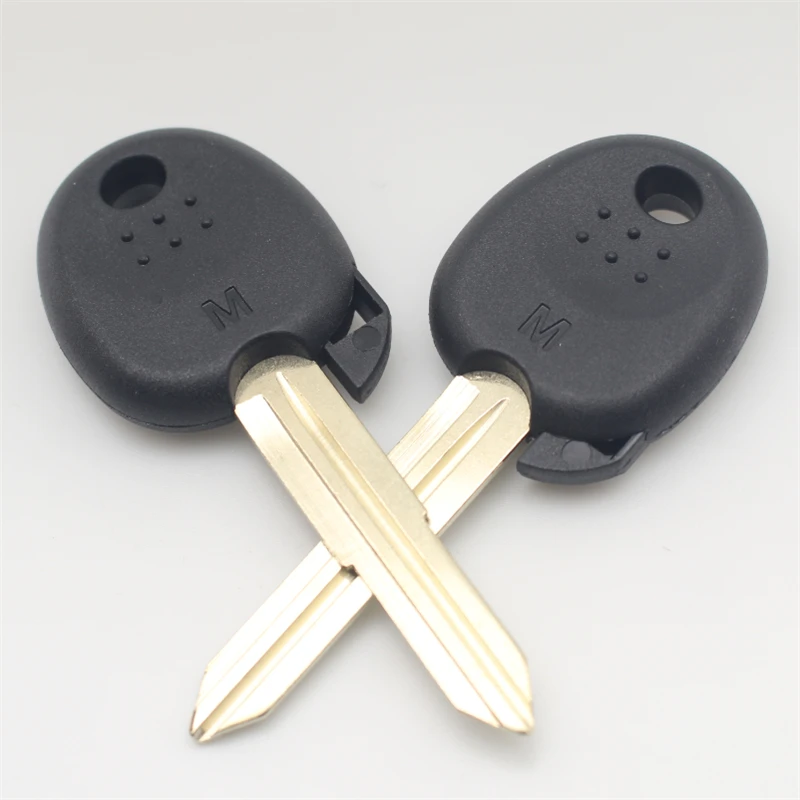 FLYBETTTER 10Pcs OEM Key Case Transponder Remote Key Shell For Hyundai Tucson Santafe Elantra Right Blade