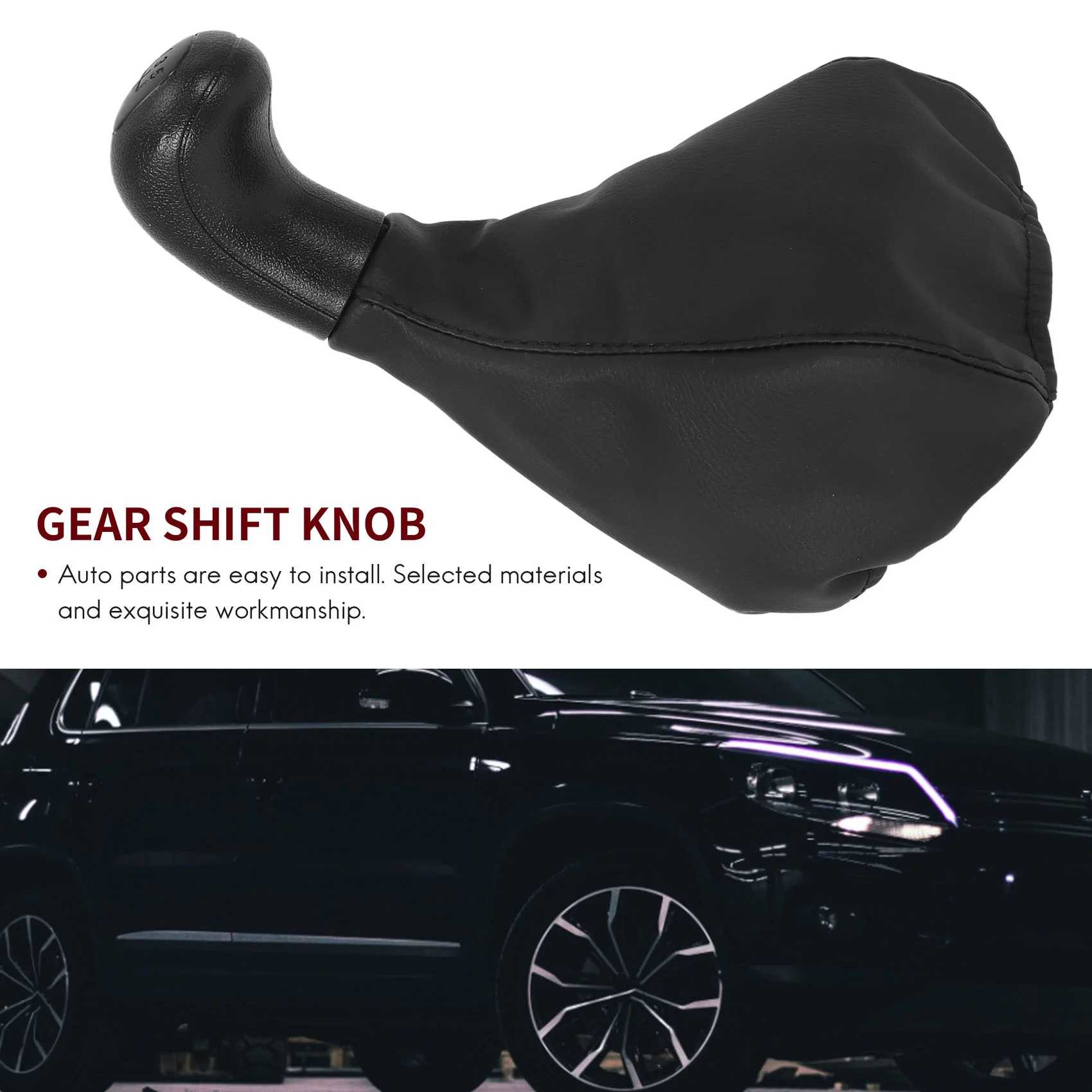 for Mercedes Benz VITO 638 W638 Car Styling 5 Speed Car Shift Gear Knobs with Gaiter