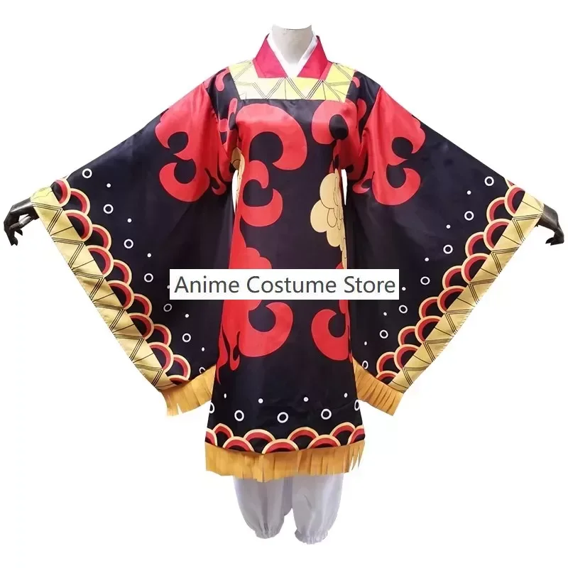 

Tanjuro Cosplay Costume Nezuko Fire-God Dance Kimono Convention Con Outfits