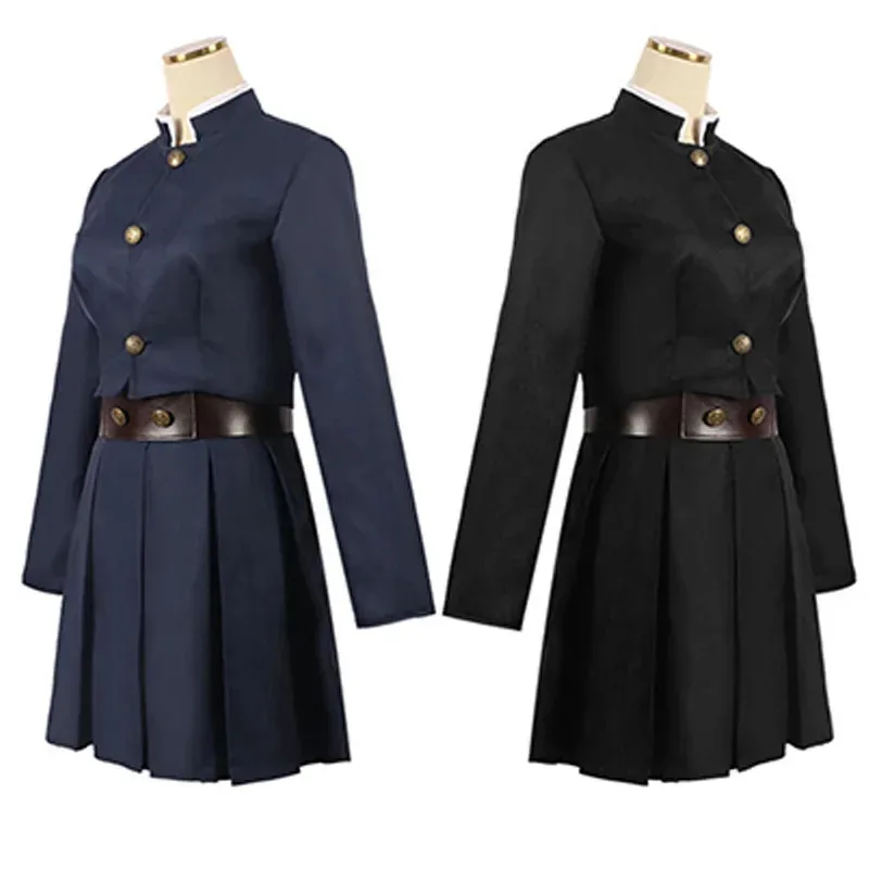 Kugisaki Nobara Cosplay Costume Jujutsu Kaisen Cosplay Costume Anime Uniform Wig Tattoo Stickers Suit Halloween Dresses Women