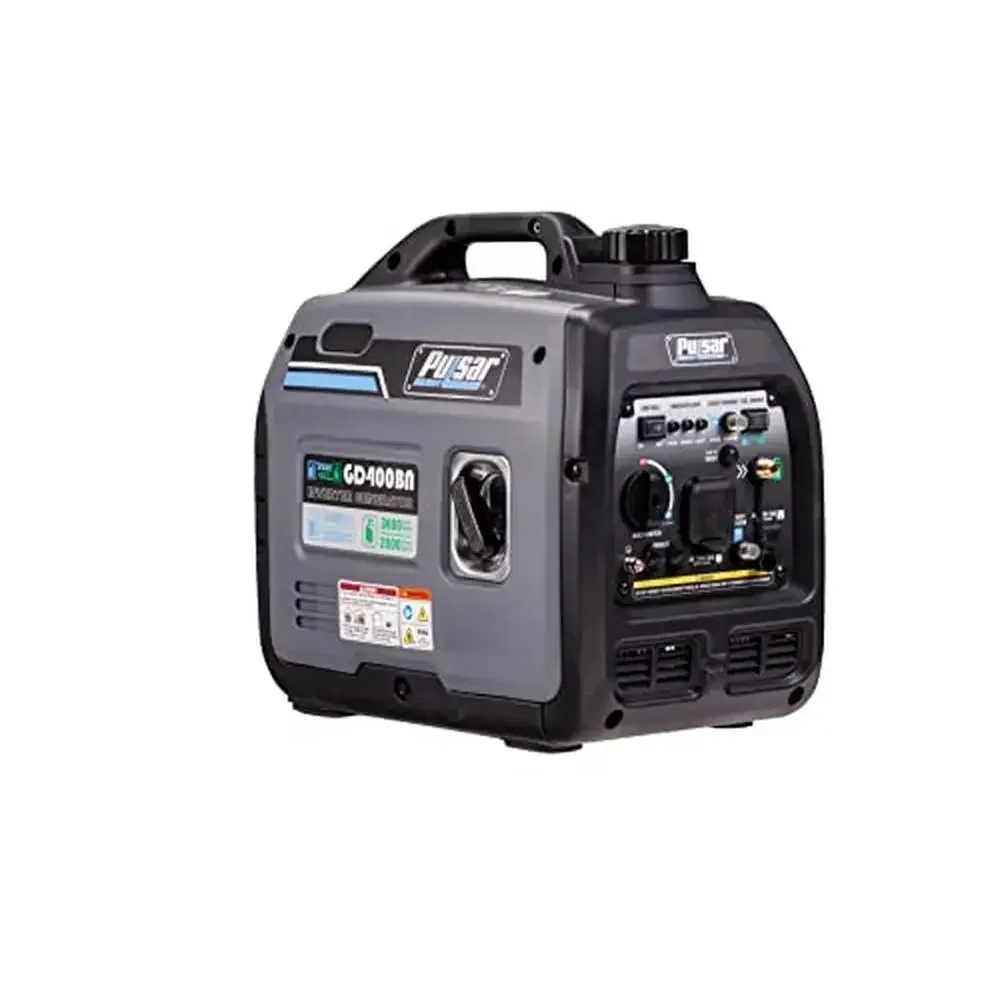 

Portable Dual Fuel Generator 4000W Super Quiet RV-Ready CARB Compliant 3600 Peak Watts 2800 Running Watts Lightweight 47.3 lbs