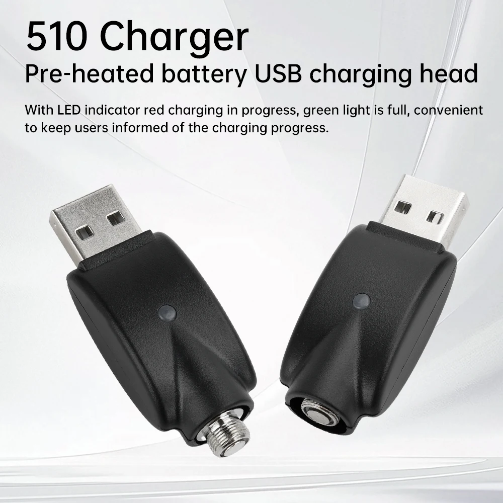 Carregador inteligente com proteção contra sobrecarga, compatível com carregamento usb, adaptador portátil, interface 510, indicador led, lâmpada rotativa
