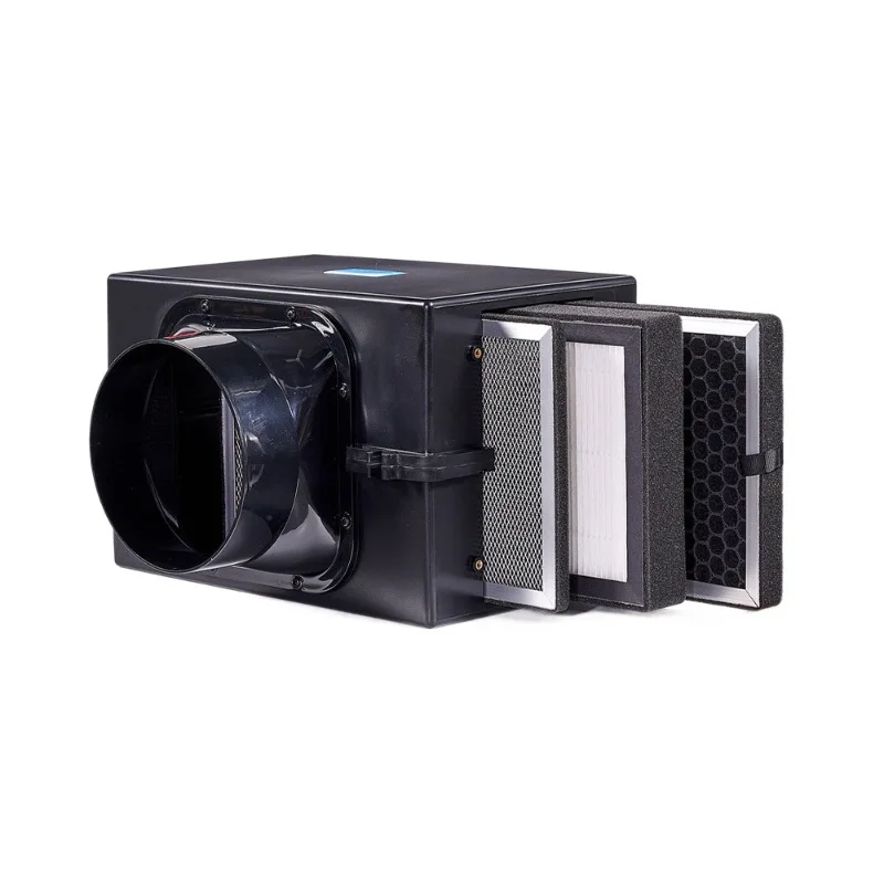 High Efficiency Air Purification Box With HEPA Personalized Wholesale Price Pre-Carbon Filter Remove Formaldehyde Odor