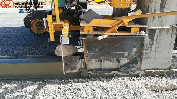 Airport Municipal Curb Slipform Machine Laser-Guided Precision Integrated Vibration Concrete Curb Paver Extruder