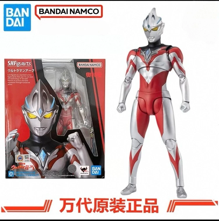 Em estoque Bandai SHF Triga Ultraman Forma compuesta Nova geração Digazeta Alpha Motable Modelo Artesanato