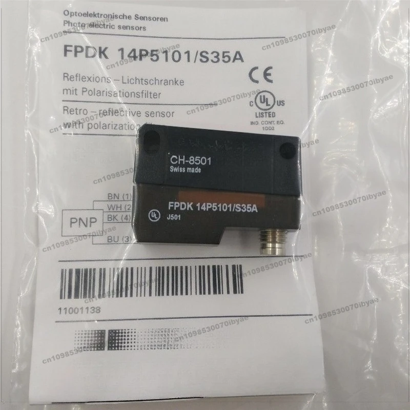Suitable for FPDK 14P5101/S35A Mirror Reflection Photoelectric Sensor