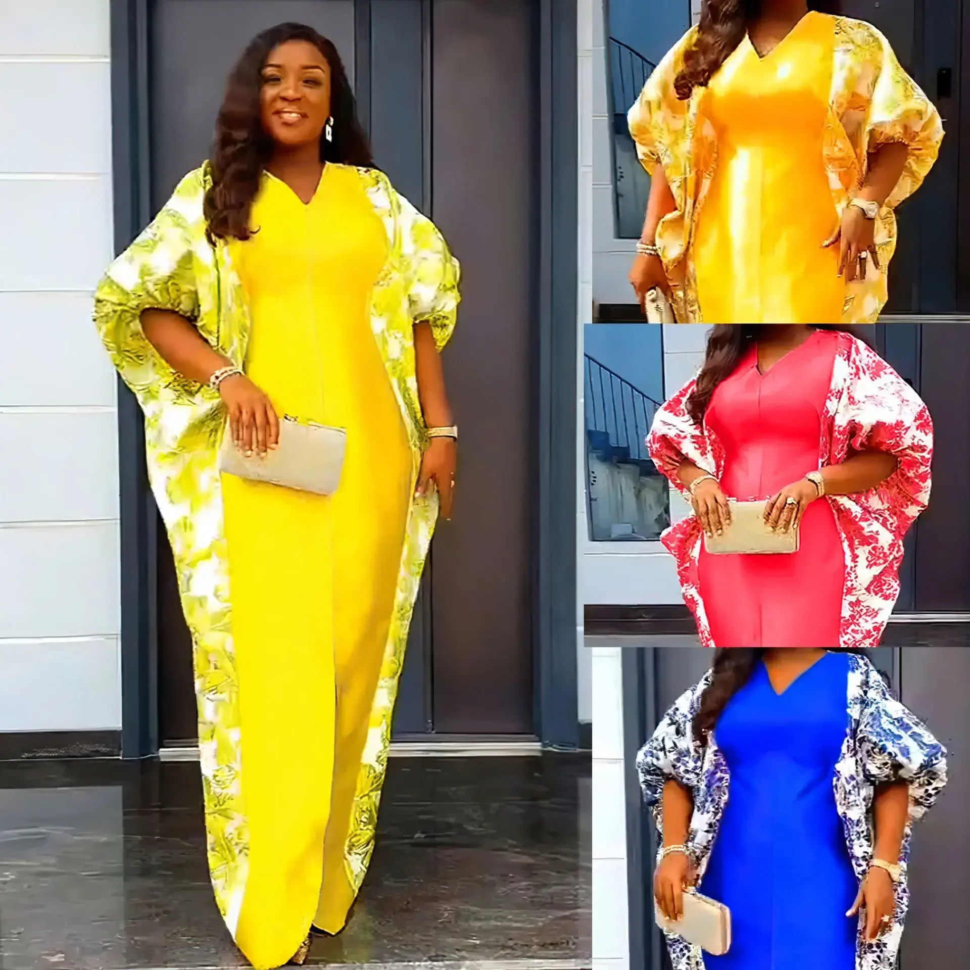 

2025 Abayas For Women Dubai Luxury African Muslim Fashion Dress Caftan Marocain Evening Party Dresses Boubou Robe Djellaba Femme